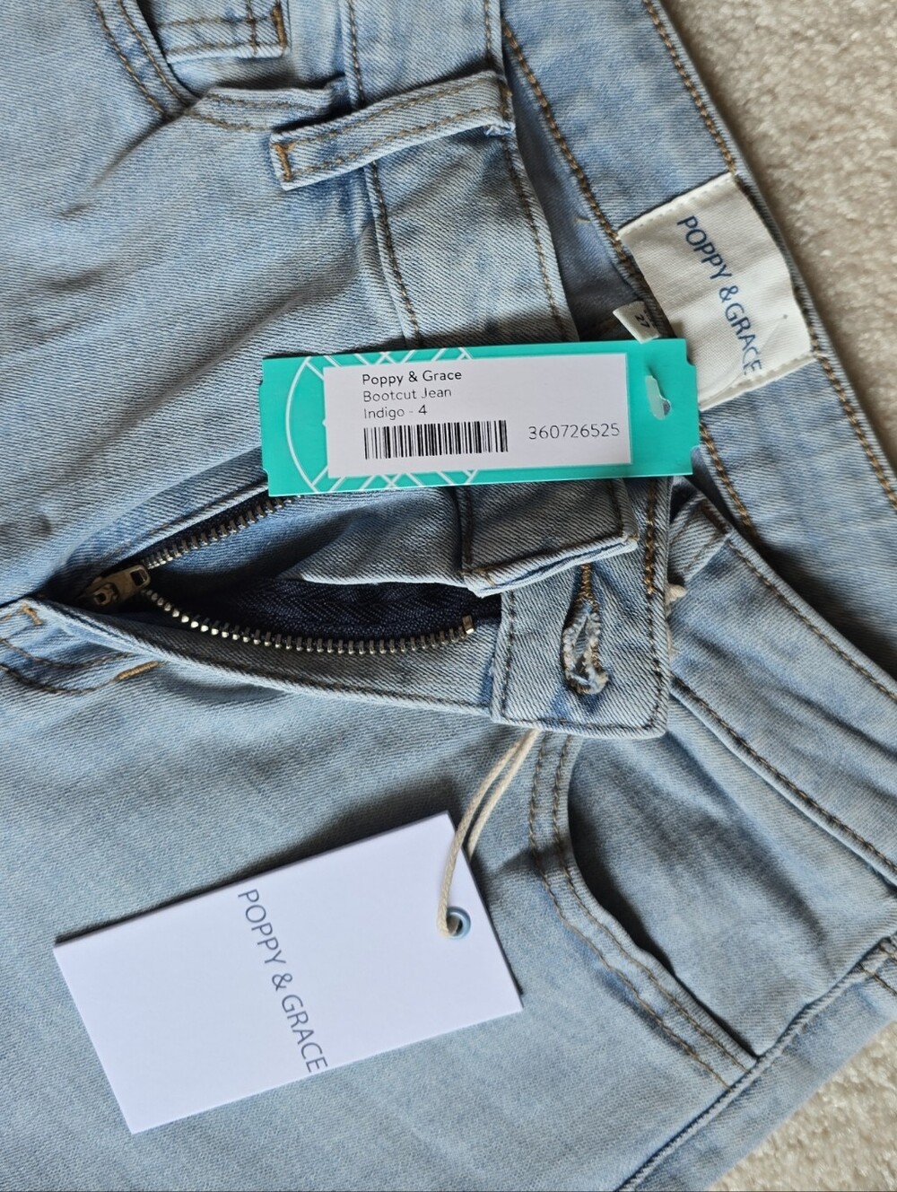 Light Indigo Jeggings - Bootcut Fit